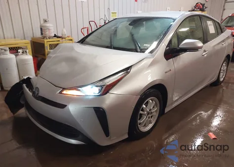 2019 Toyota Prius Le z USA, uszkodzony, nr VIN JTDKARFU0K3096587